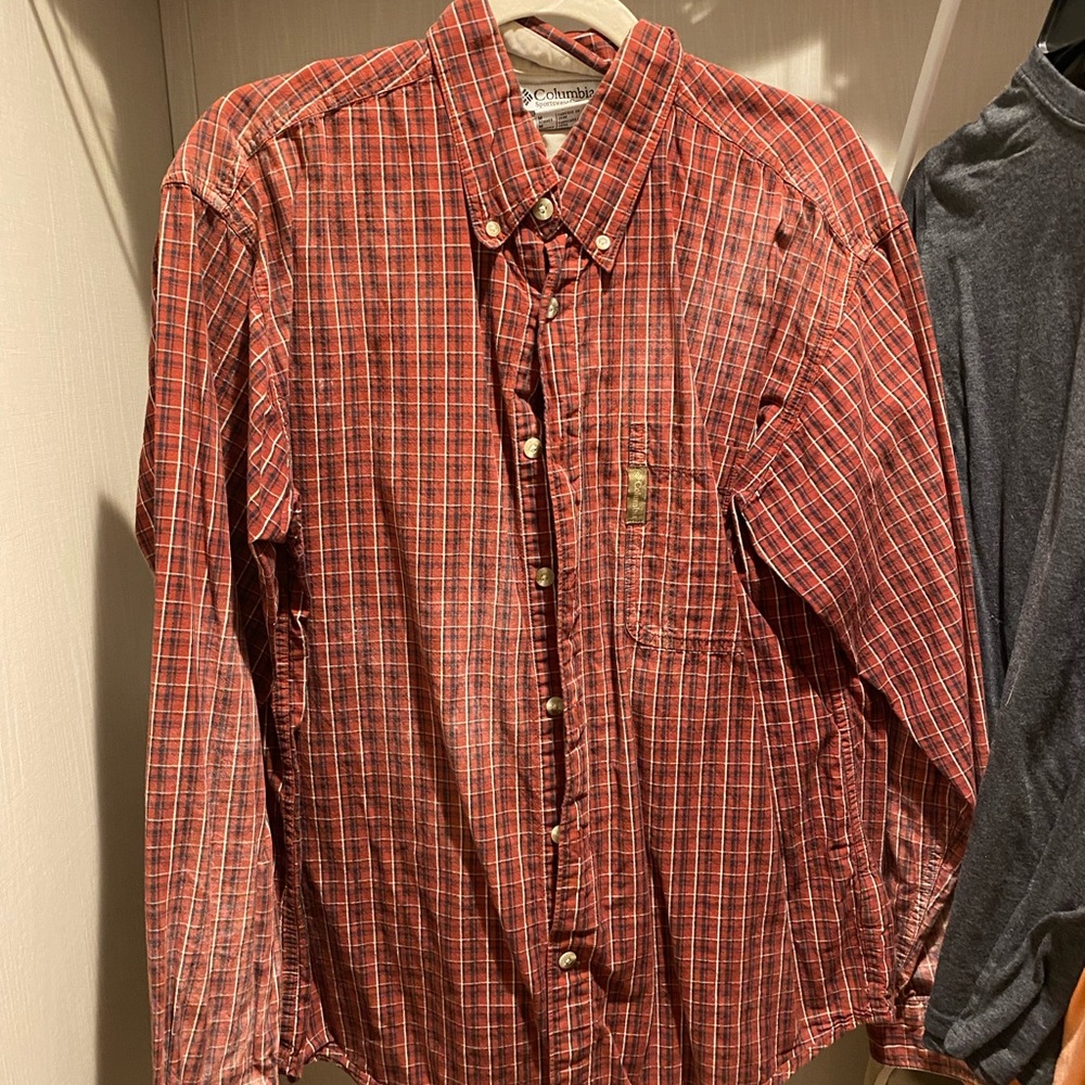 Pendleton Men's Red Plaid Shirt